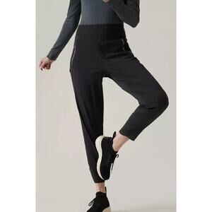 Athleta Trekkie North Jogger Size 4 Pants Black Summer 2023 Ripstop New NWT